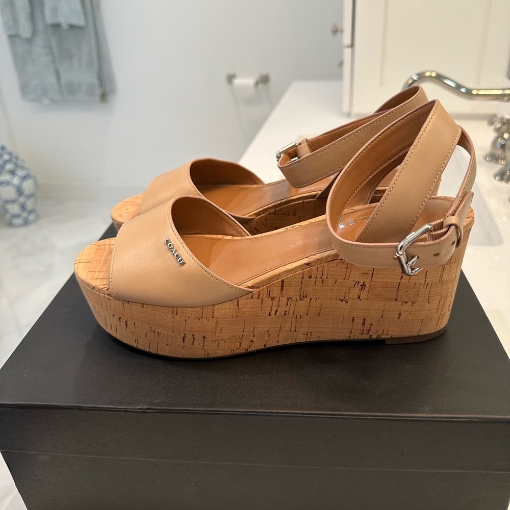 Coach Platform Sandals